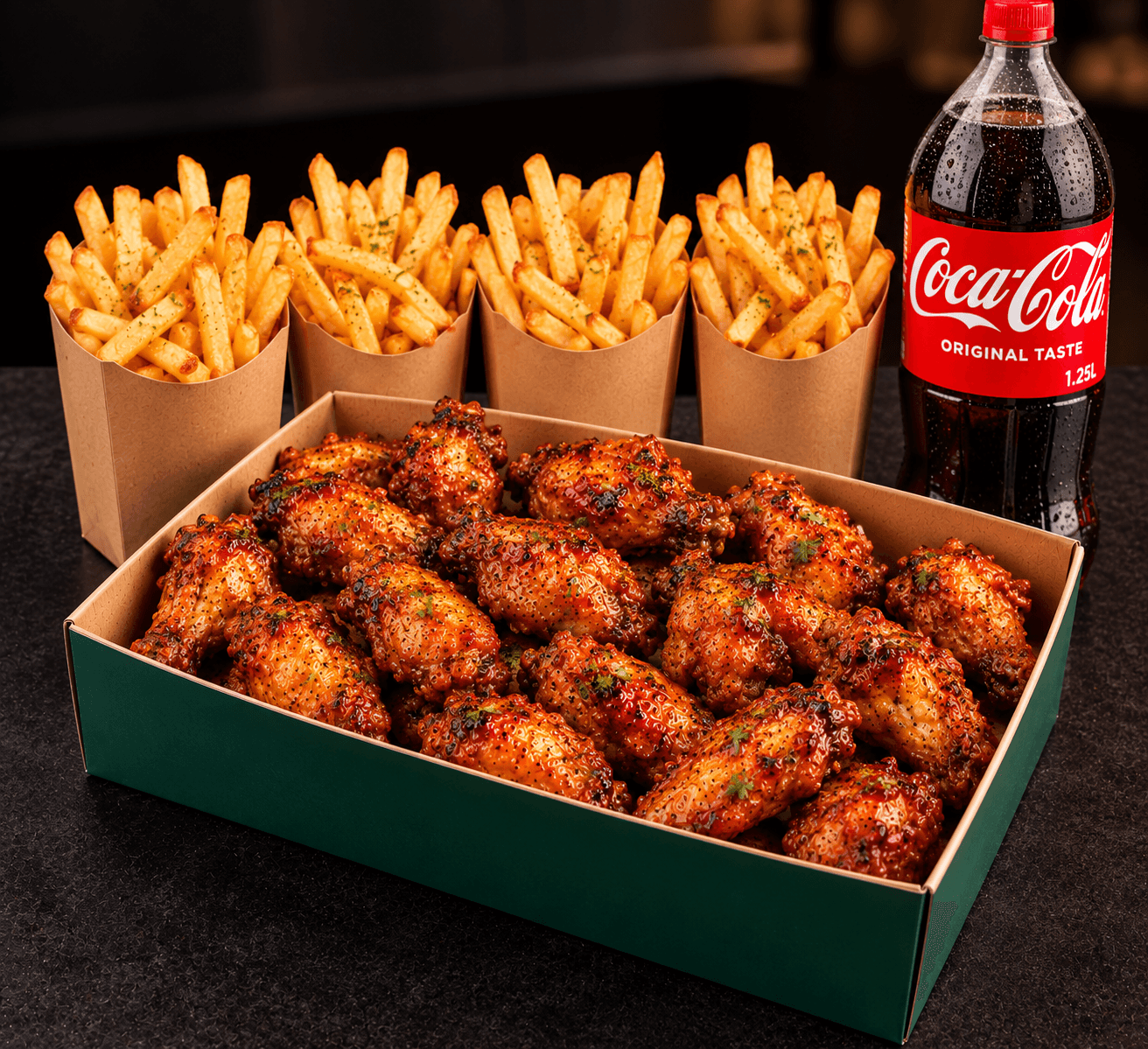 Maxi box wings (20 pièces)