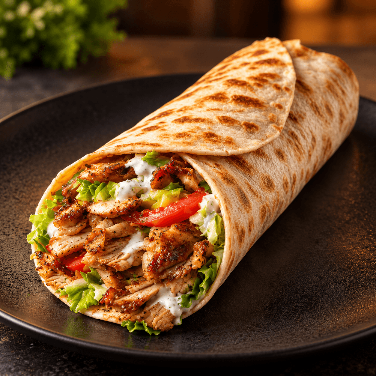 Galette kebab