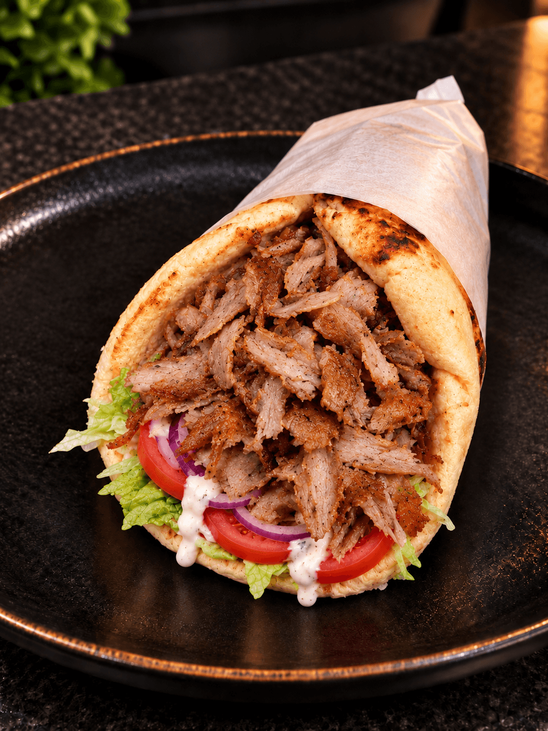 Menu étudiant cheese naan kebab